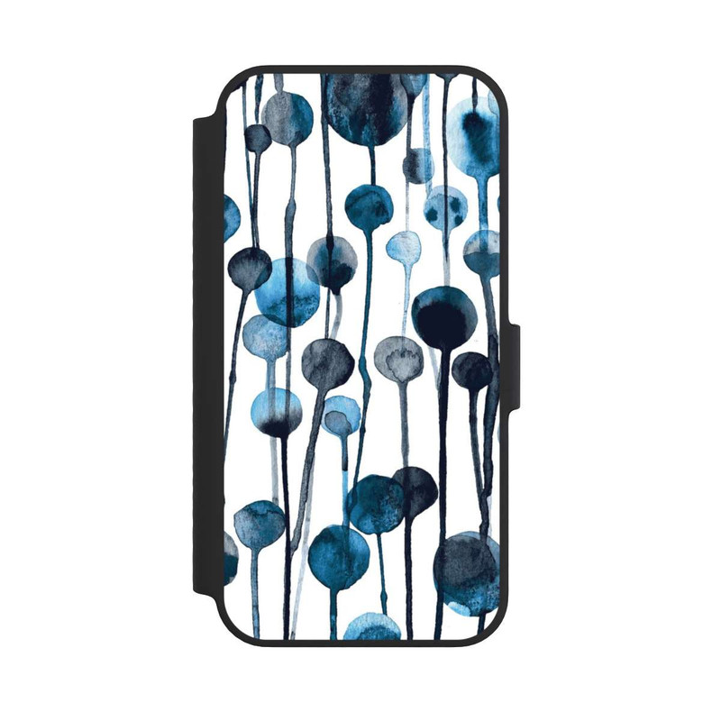 iPhone 14 NIVOflip Dripping Dots Blue