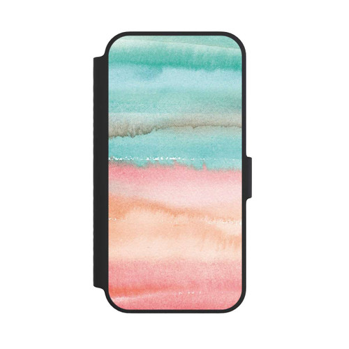 Apple iPhone 14 NIVOflip sommerlicher Farbverlauf Aquarell