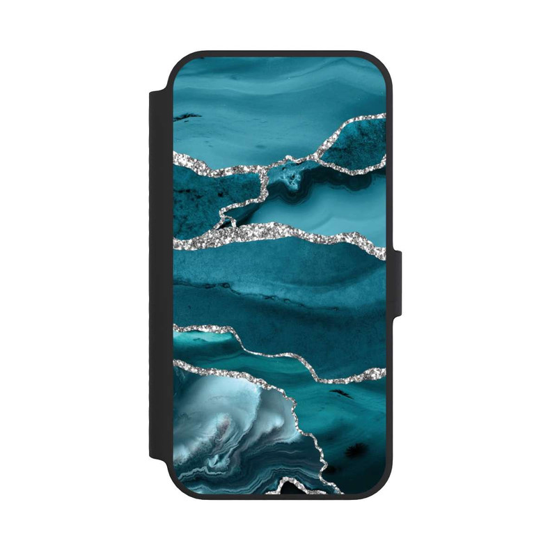iPhone 14 NIVOflip Marbre Glacier