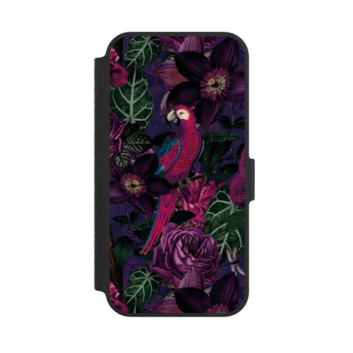 Apple iPhone 14 NIVOflip Oiseau de la jungle sombre