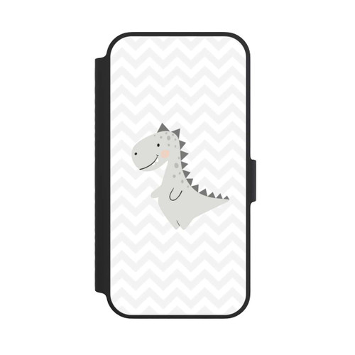 Apple iPhone 14 NIVOflip Grauer Dino