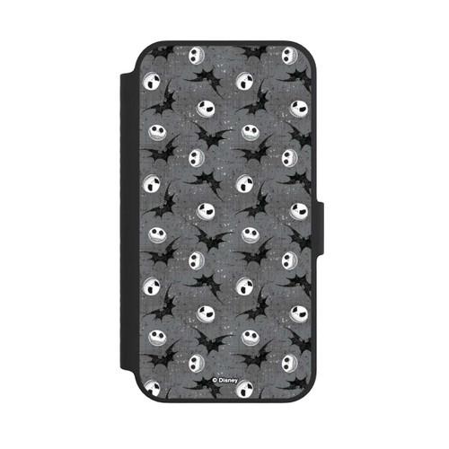 Apple iPhone 14 NIVOflip Jack Grey Pattern Tim Burtons Nightmare before Christmas