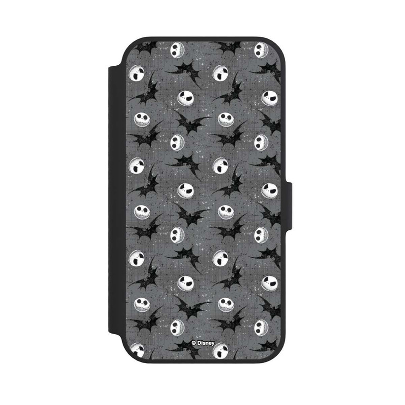 iPhone 14 NIVOflip Jack Grey Pattern Tim Burtons Nightmare before Christmas