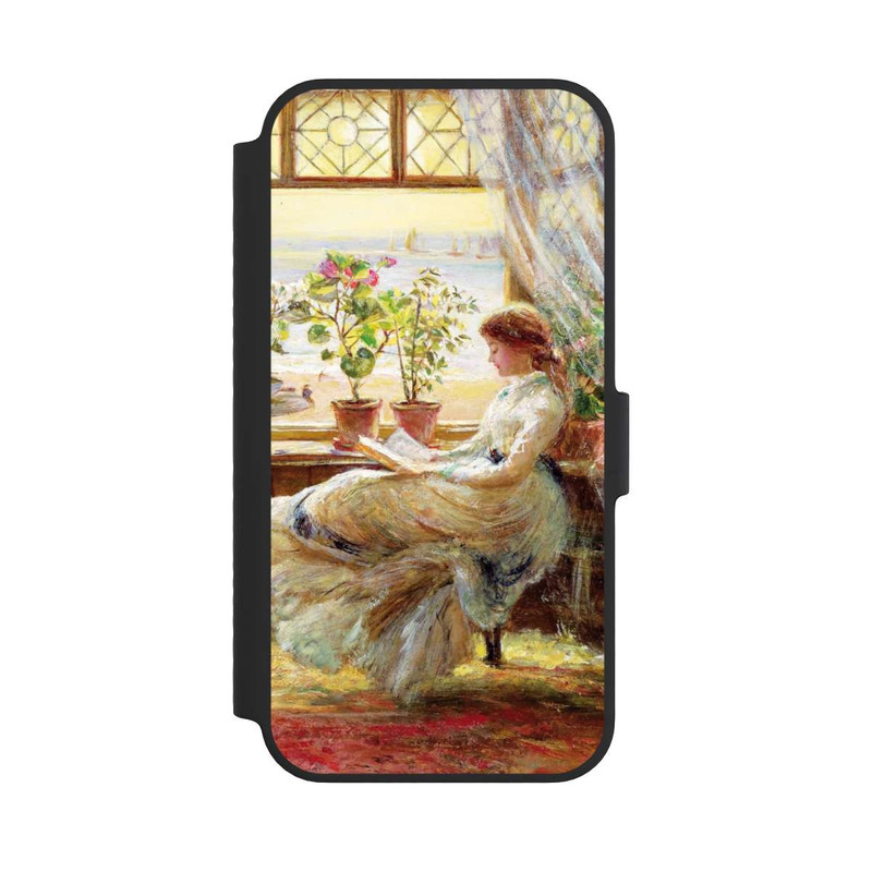 iPhone 14 NIVOflip Die Lesende - Charles James Lewis