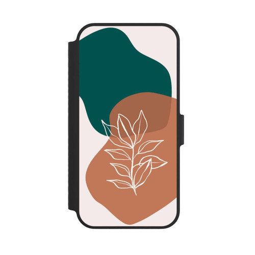 Apple iPhone 14 NIVOflip Abstract Botanical Pattern 3