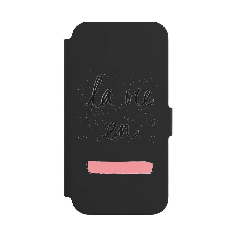 iPhone 14 NIVOflip La vie en Rose sans Fond