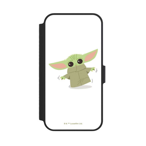 Apple iPhone 14 NIVOflip Baby Yoda läuft