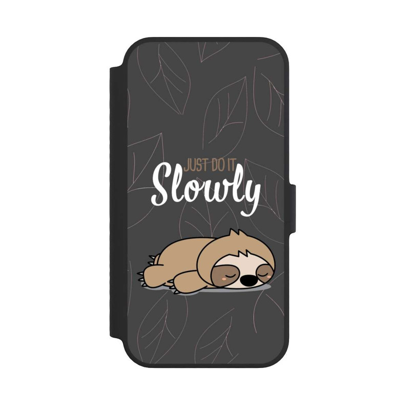 iPhone 14 NIVOflip Just Do It Slowly Sloth Grey