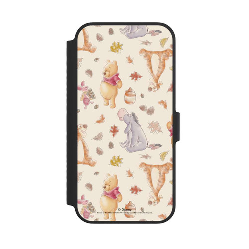 Apple iPhone 14 NIVOflip Winnie Puuh und Freunde Nostalgie-Muster