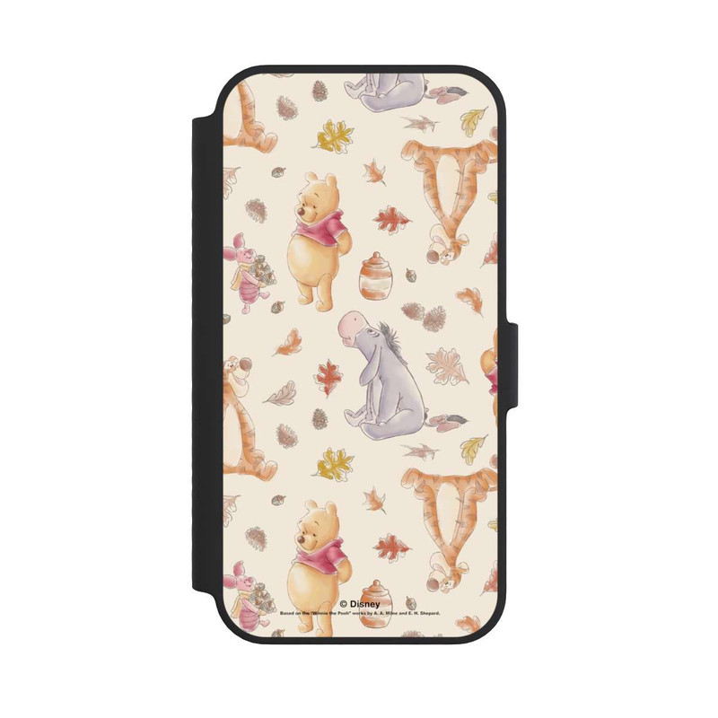 iPhone 14 NIVOflip Winnie Puuh und Freunde Nostalgie-Muster