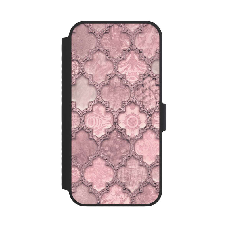 iPhone 14 NIVOflip Tuile Maroc Rose
