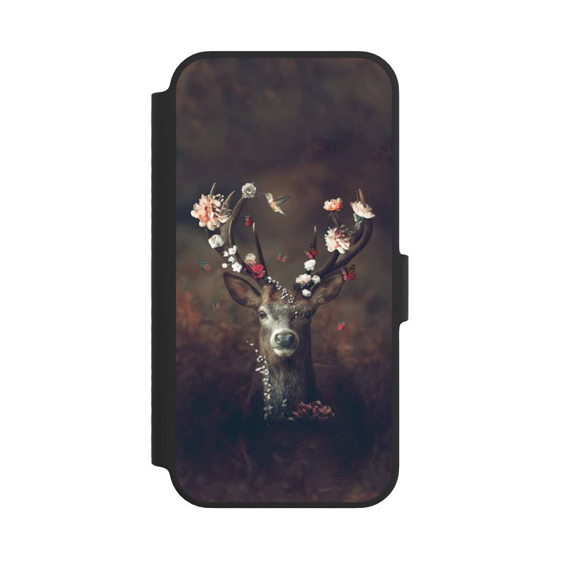 iPhone 14 NIVOflip Fauna Flora Hirsch