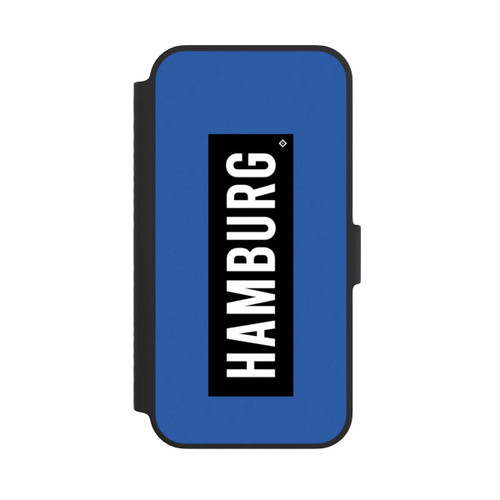 Apple iPhone 14 NIVOflip HSV Hamburg Schwarz Blau