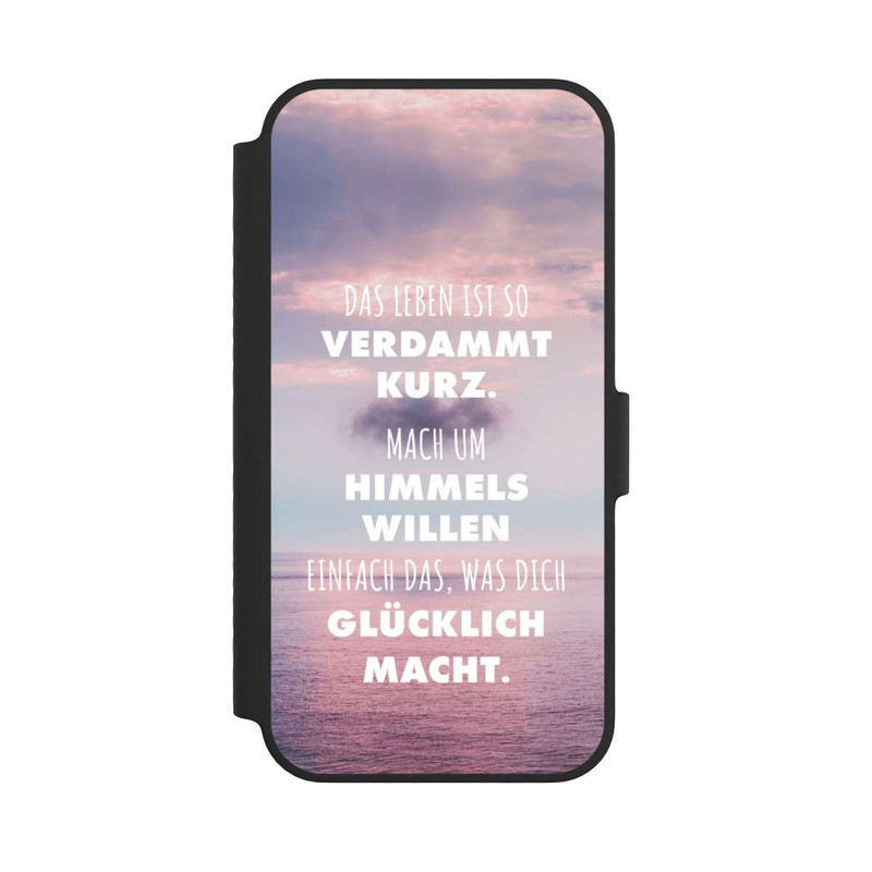 iPhone 14 NIVOflip Das Leben Ist So Verdammt Kurz