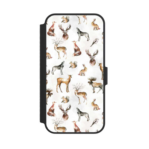 Apple iPhone 14 NIVOflip Waldwintertiere