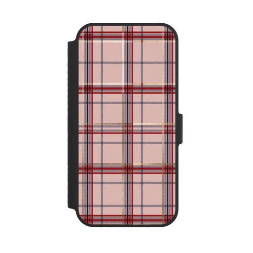 Apple iPhone 14 NIVOflip TARTAN PINK