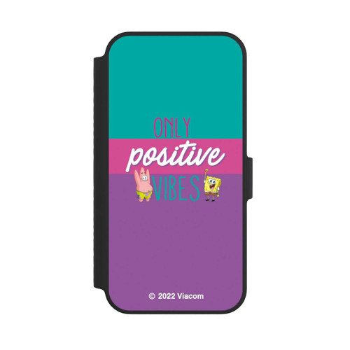 Apple iPhone 14 NIVOflip  Spongebob - Only Positive Vibes