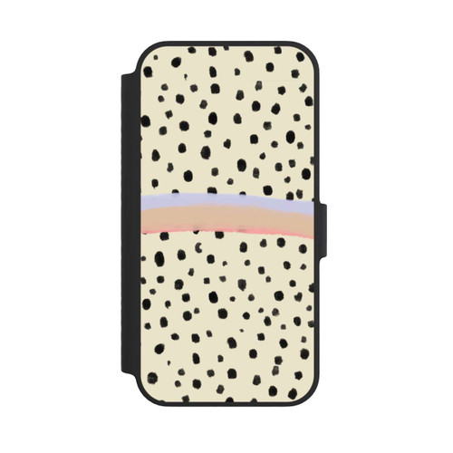 Apple iPhone 14 NIVOflip Verrücktes Leben Kunst Pastell