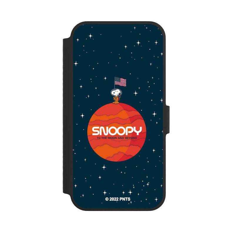 iPhone 14 NIVOflip Snoopy Weltraumreisender Orange