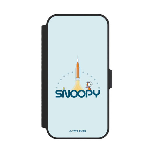 Apple iPhone 14 NIVOflip Snoopy Weltraum Traveller Rakete