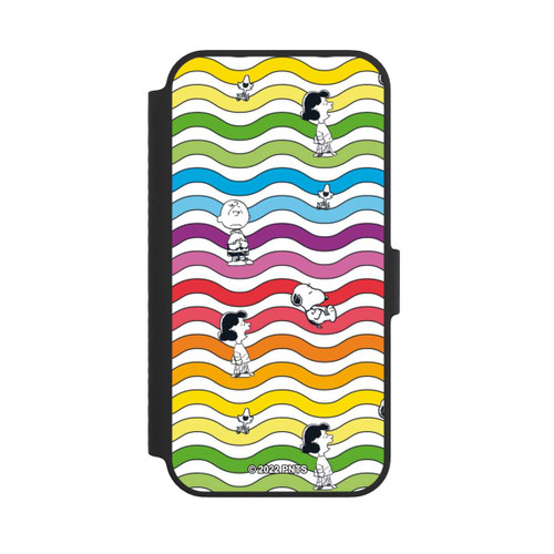 Apple iPhone 14 NIVOflip Snoopy Pattern Rainbow