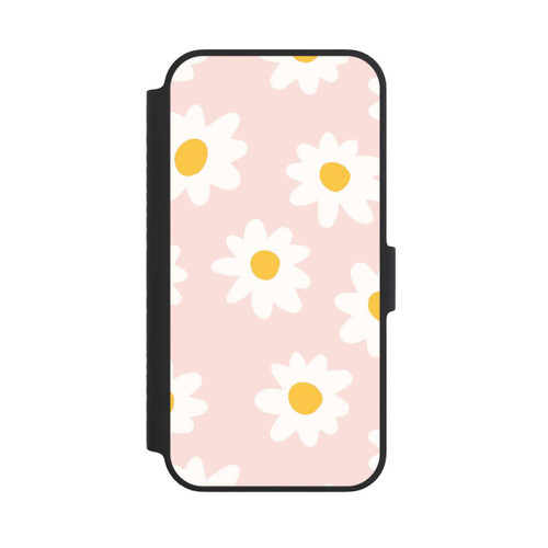 Apple iPhone 14 NIVOflip Blumen Retro Apricot