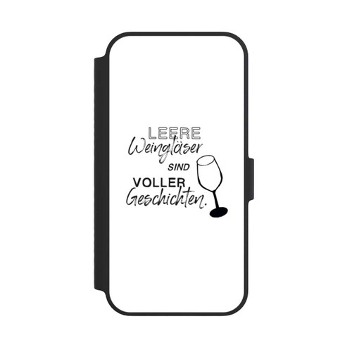 Apple iPhone 14 NIVOflip Leere Weingläser