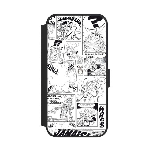 Apple iPhone 14 NIVOflip BD Astérix Blanc &amp; Noir