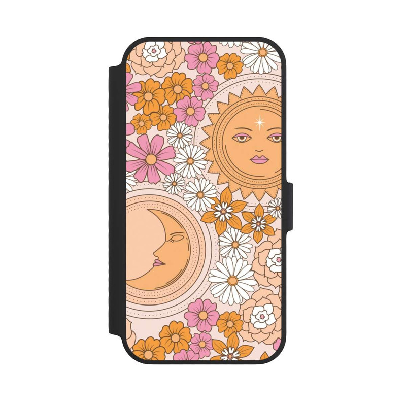 iPhone 14 NIVOflip Moon Sun Flowers