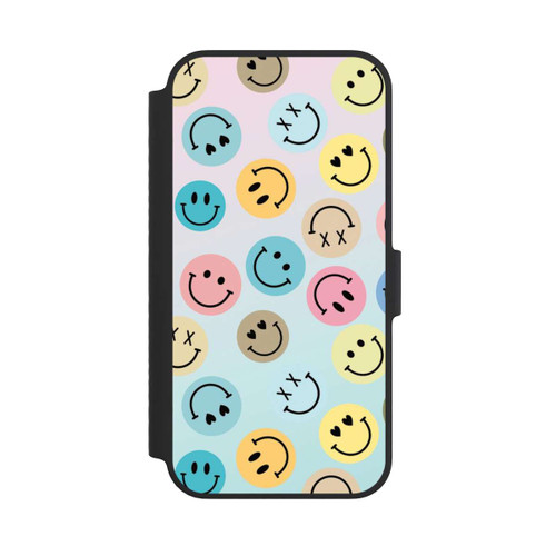 Apple iPhone 14 NIVOflip Smiles Emotes Pattern Colorful