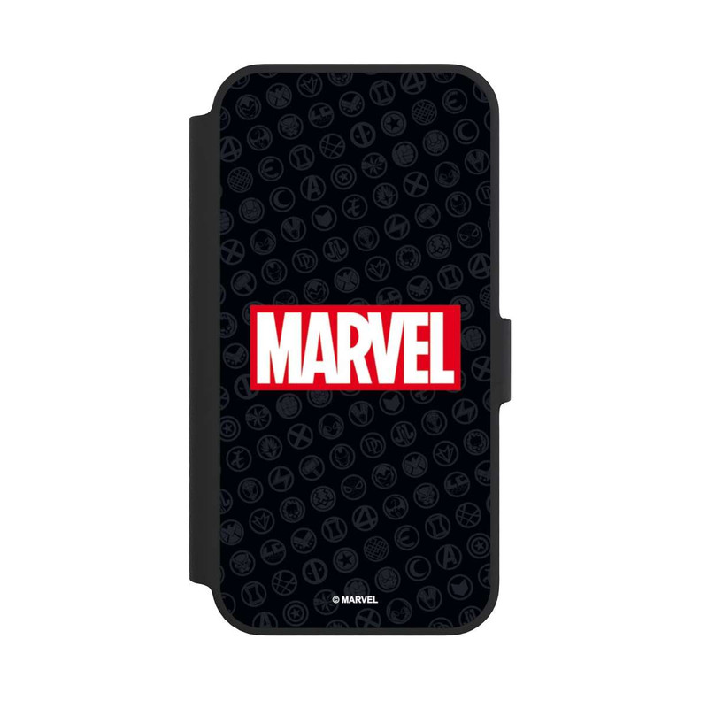 iPhone 14 NIVOflip Marvel Logo Black Red 