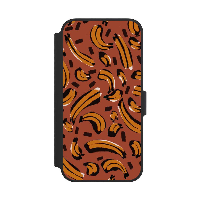 iPhone 14 NIVOflip Motif abstrait de bananes