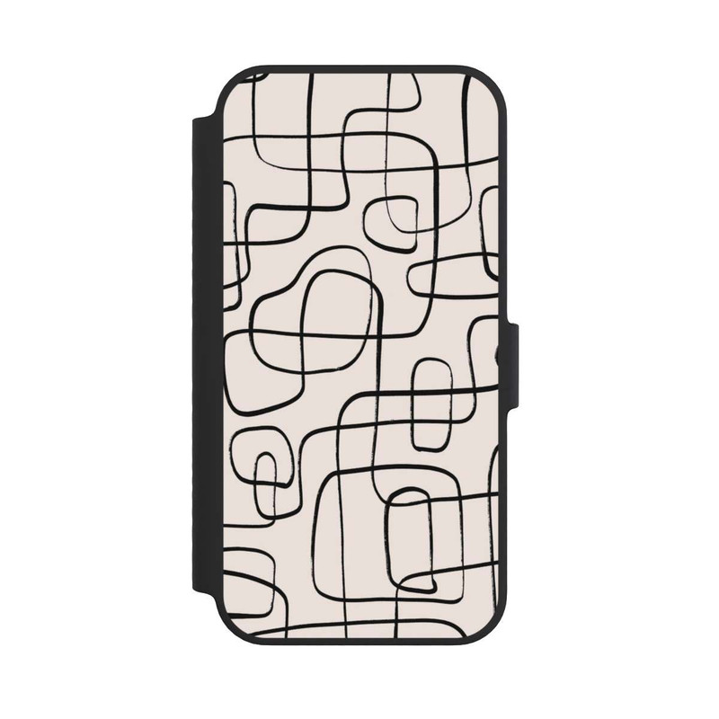 iPhone 14 NIVOflip Lignes Fines Pattern