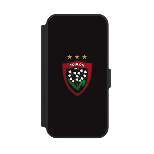 Apple iPhone 14 NIVOflip Logo RC Toulonnais Noir