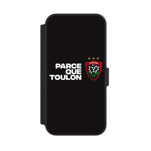 Apple iPhone 14 NIVOflip RC Toulonnais PQT Noir