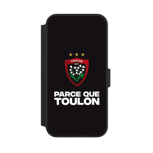 Apple iPhone 14 NIVOflip RC Toulonnais Noir