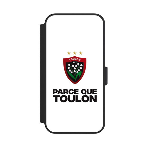 Apple iPhone 14 NIVOflip RC Toulonnais Blanc