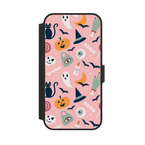 Apple iPhone 14 NIVOflip Niedliche Halloween Gespenster Muster