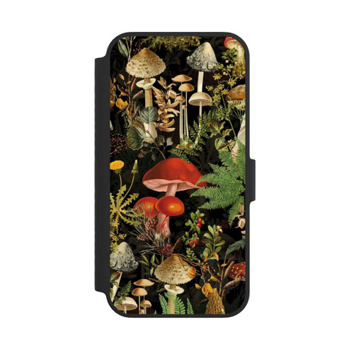 Apple iPhone 14 NIVOflip Verschiedene Pilze Im Wald