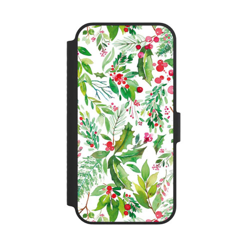 Apple iPhone 14 NIVOflip Weihnachtlicher Palmenzweig Natur
