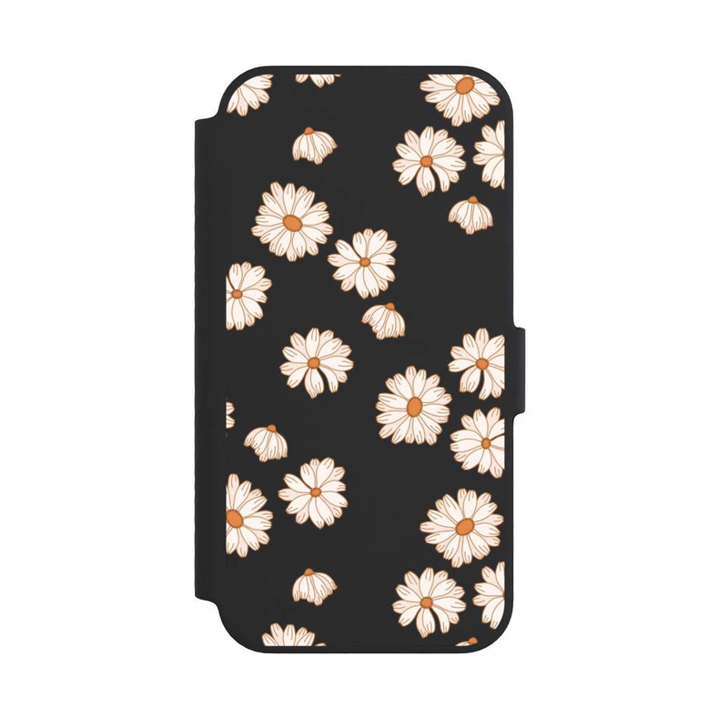 iPhone 14 NIVOflip Flowerpower Wallpaper White