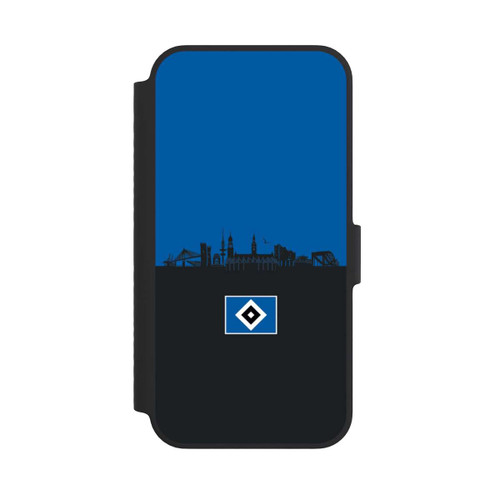 Apple iPhone 14 NIVOflip HSV Skyline Blau Schwarz