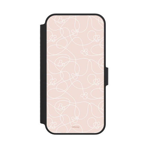 Apple iPhone 14 NIVOflip Micky Line Art Pattern Rose 