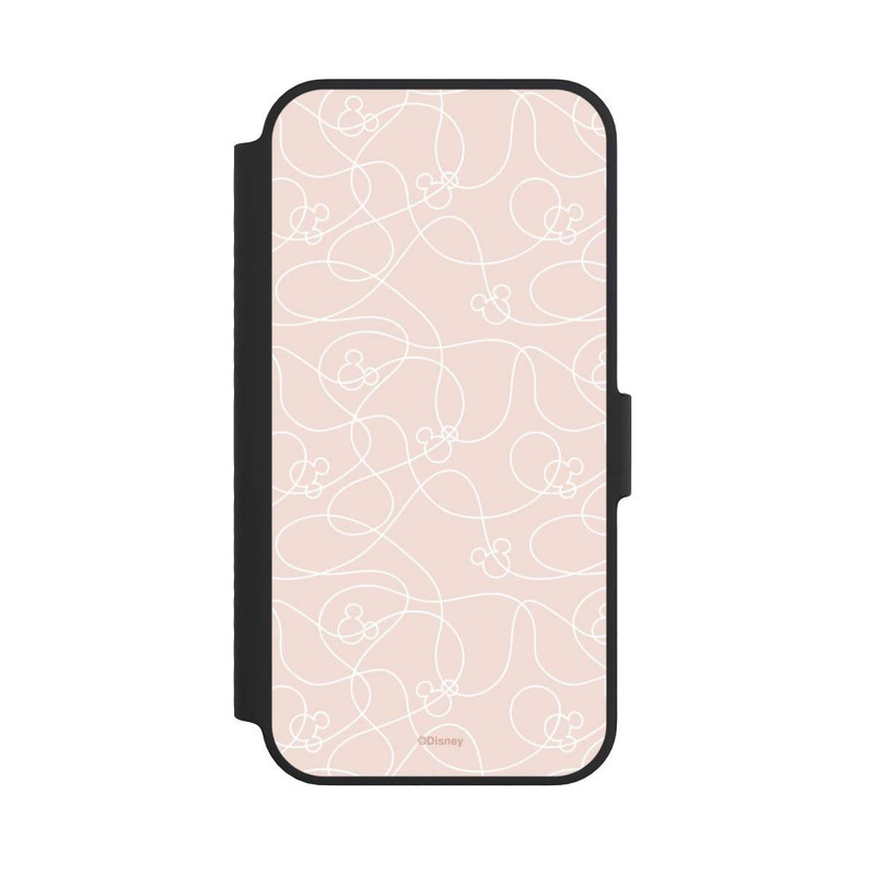 iPhone 14 NIVOflip Micky Line Art Pattern Rose 