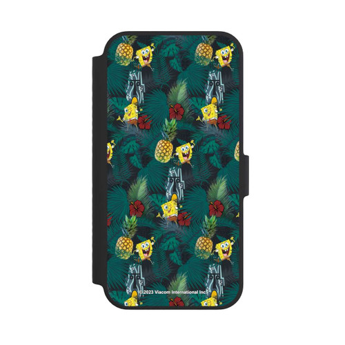 Apple iPhone 14 NIVOflip Spongebob Ananas-Muster