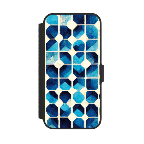 Apple iPhone 14 NIVOflip Motif bleu