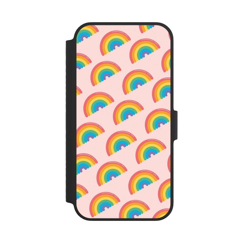 iPhone 14 NIVOflip Kawaii-Regenbögen