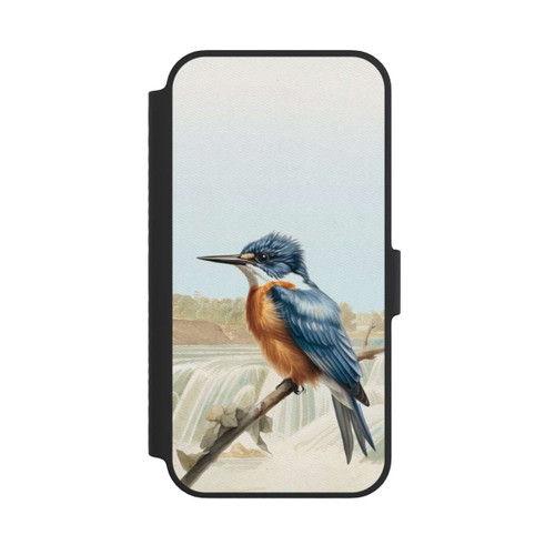Apple iPhone 14 NIVOflip Martin-pêcheur rétro
