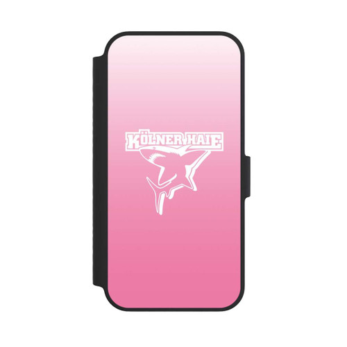 Apple iPhone 14 NIVOflip Kölner Haie Pink
