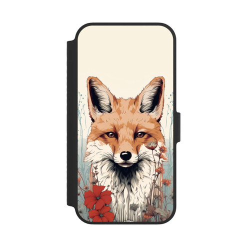 Apple iPhone 14 NIVOflip  Fox with Flowers